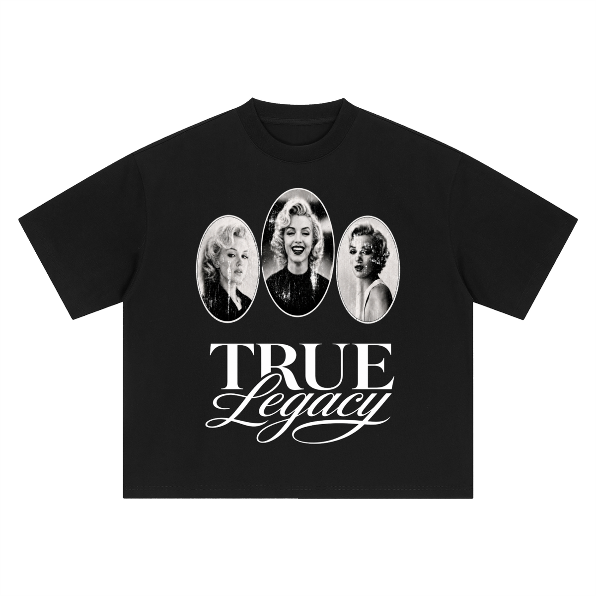 black T-shirt Marilin Monroy